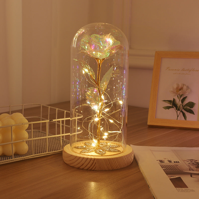 Starry Nightlight Rose Dome