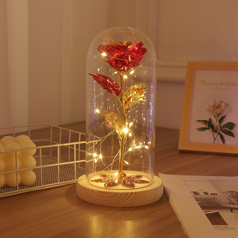 Starry Nightlight Rose Dome